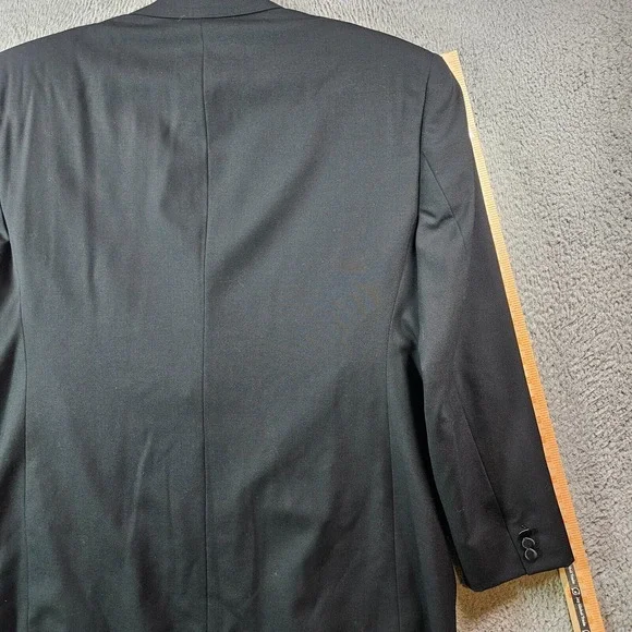 Linea Uomo 54L‎ 2PC Tuxedo Men Pants 50 x 28 Wool Black